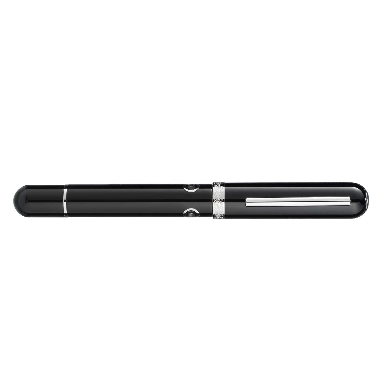 Nahvalur Nautilus Cephalopod Black ST Fountain Pen - Vulpen